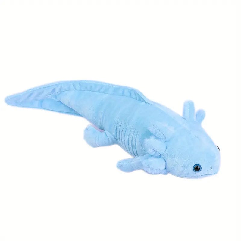 Pavoco Stofftiere & Plüschspielzeug Blau Realistischer Plüsch-Axolotl für Kinder detailgetreu weich