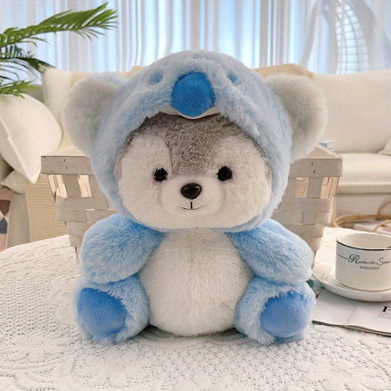 Pavoco Stofftiere & Plüschspielzeug Blauer Koala / 20 cm Charmantes Plüschtier für Kinder weich kuschelig Geschenk Cartoon 30 cm