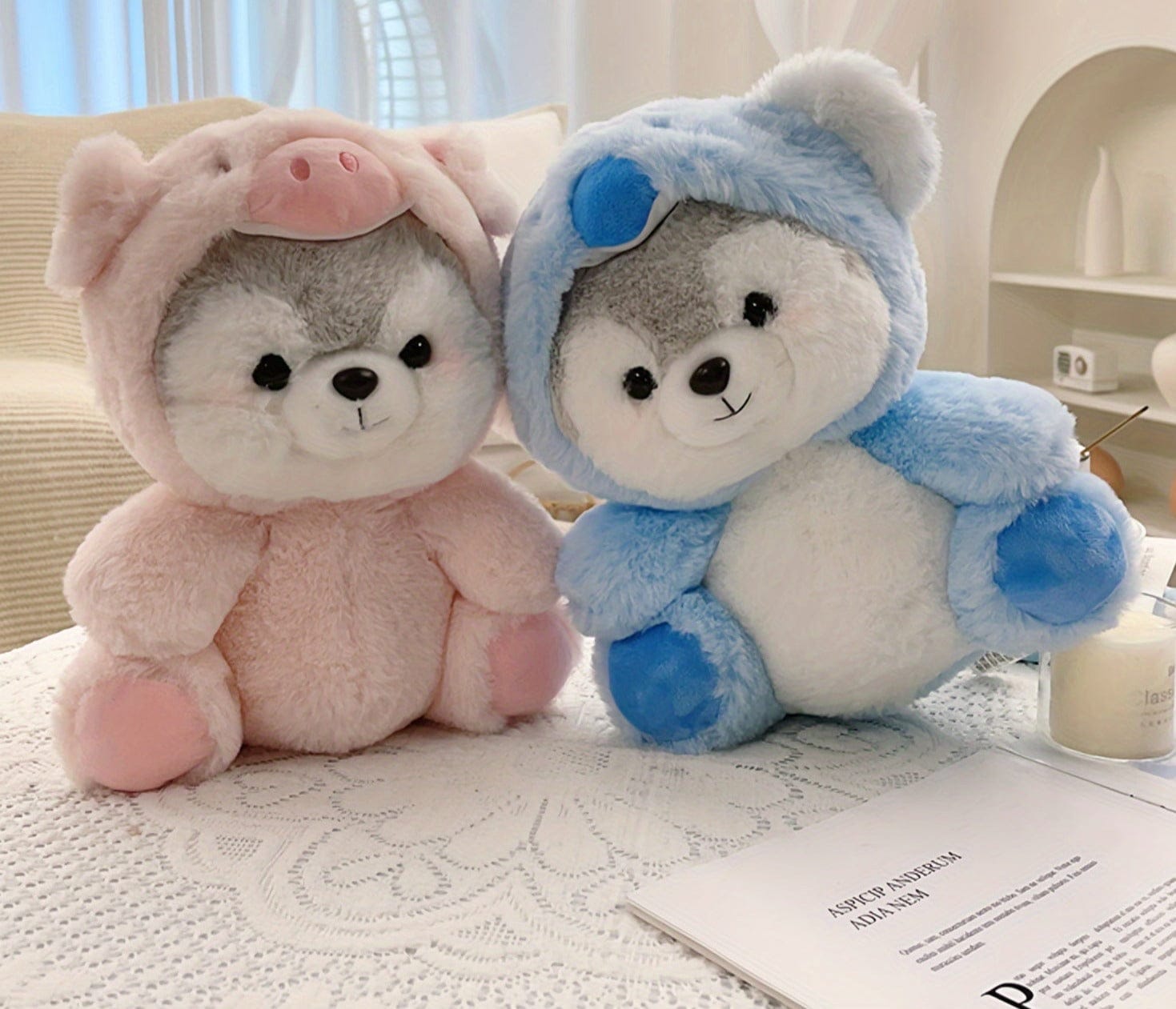 Pavoco Stofftiere & Plüschspielzeug Charmantes Plüschtier für Kinder weich kuschelig Geschenk Cartoon 30 cm