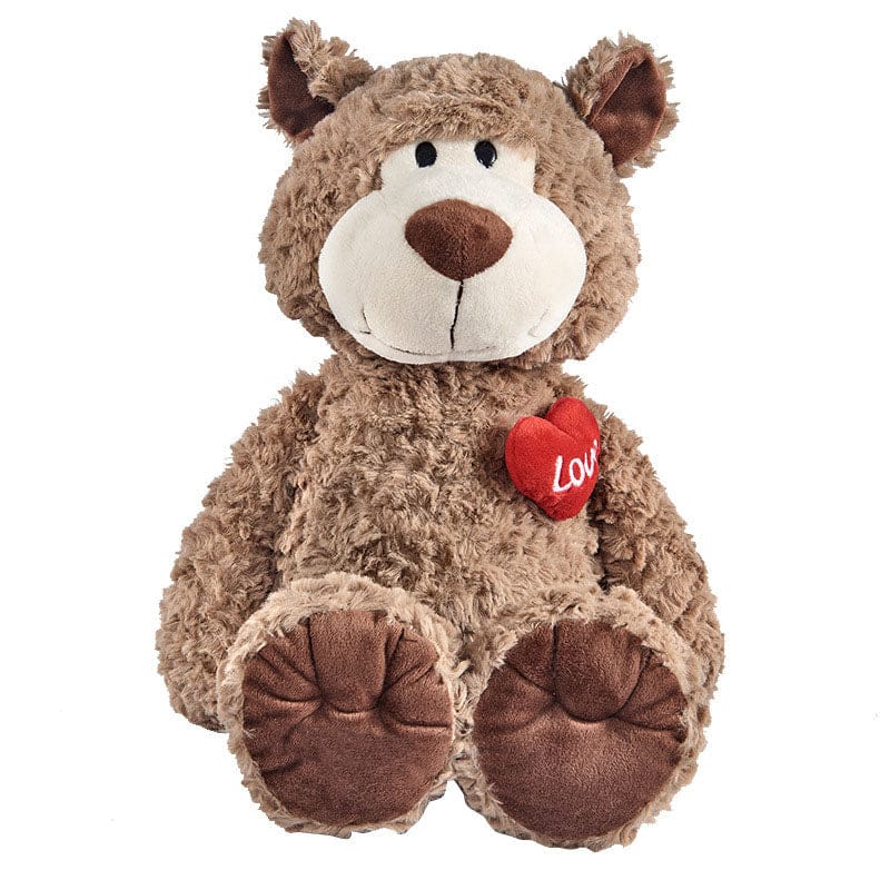 Pavoco Stofftiere & Plüschspielzeug Default Flauschiger Teddybär für Kinder mit Rose kuschelig nachhaltig ideal zum Spielen