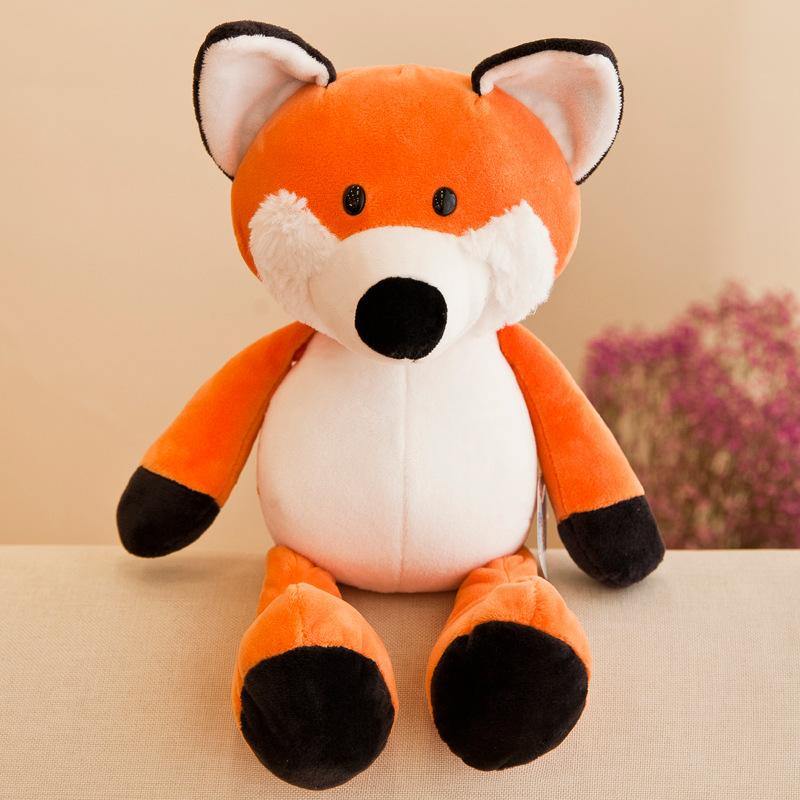 Pavoco Stofftiere & Plüschspielzeug Fuchs / 25cm Flauschige Dschungeltier Kuscheltiere für Kinder weich bunt ideal zum Kuscheln