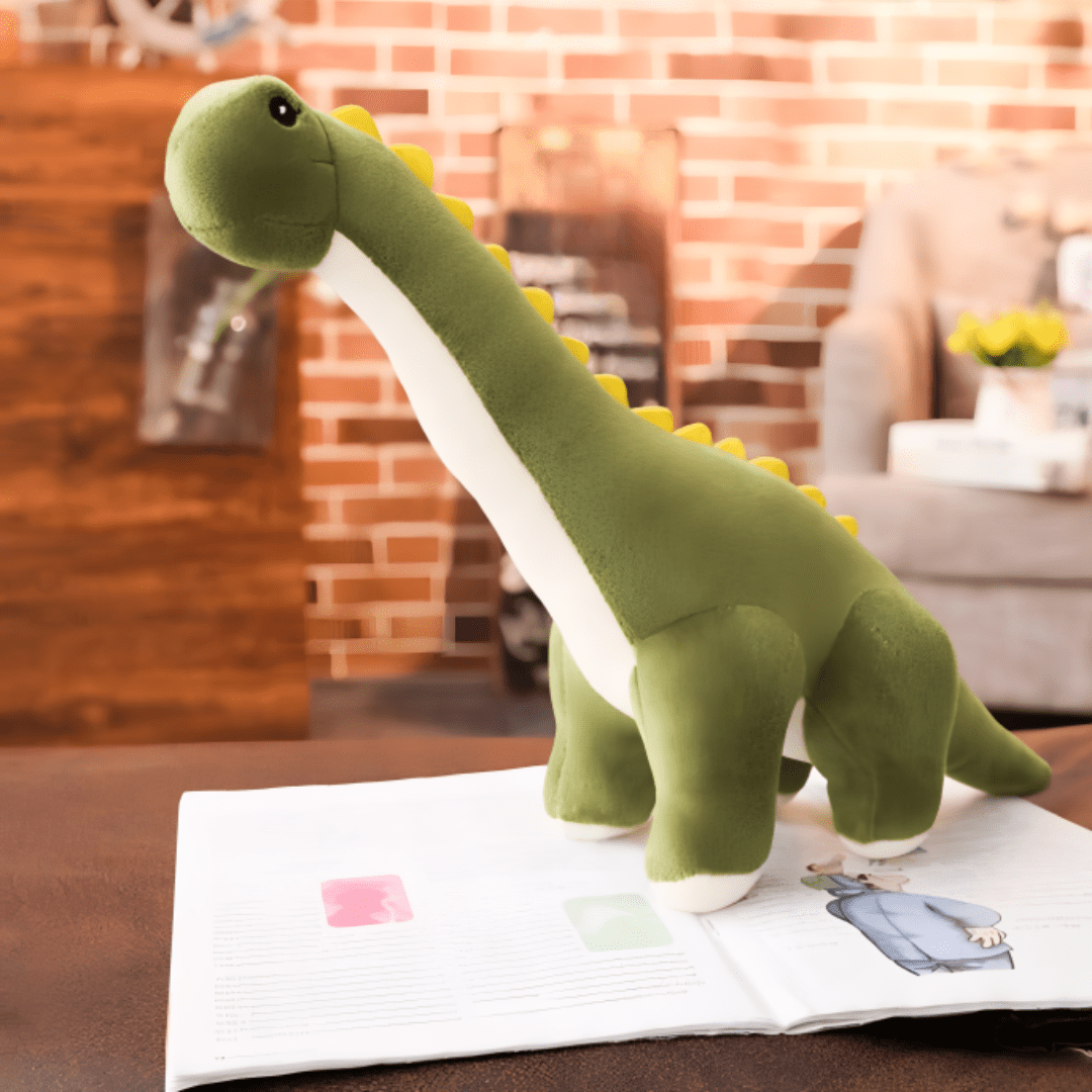 Pavoco Stofftiere & Plüschspielzeug Grün / 35cm Weiches Plüschspielzeug für Kinder Dinosaurier langlebig kuschelig pflegeleicht