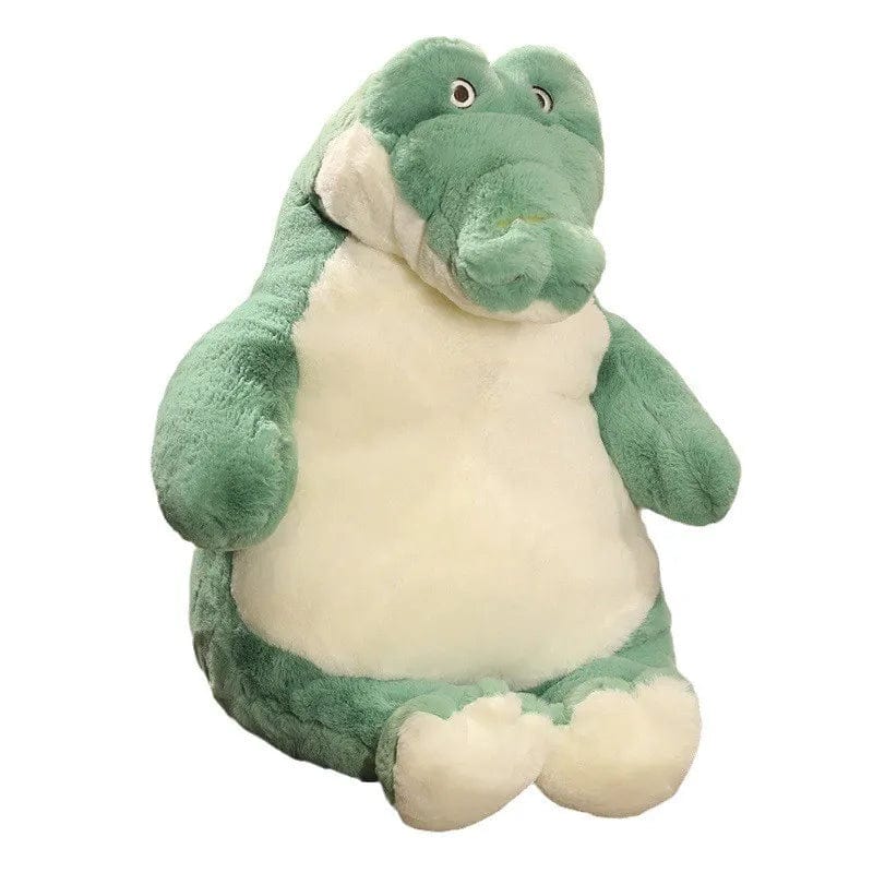 Pavoco Stofftiere & Plüschspielzeug Krokodil / 45cm(0.5kg) Weiches Plüschtier für Kinder groß gewichtete KuschelFreund