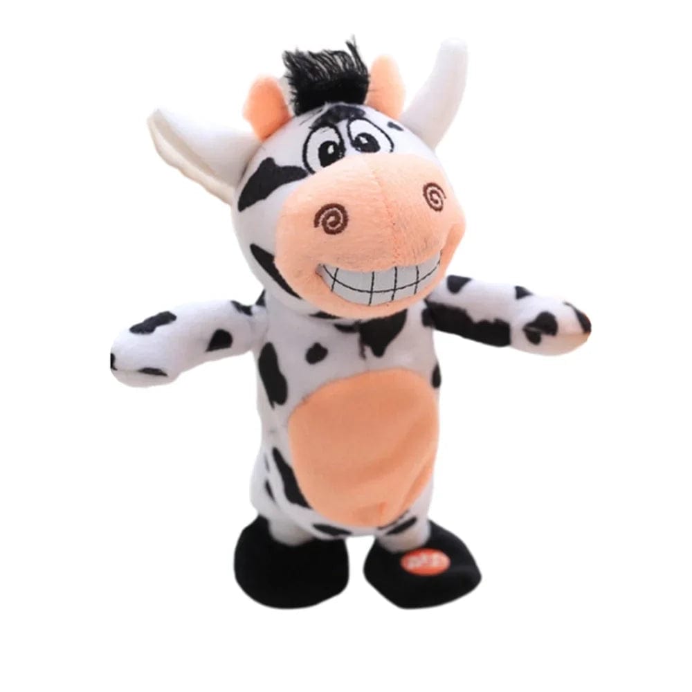 Pavoco Stofftiere & Plüschspielzeug Laufende Kuh Interaktives Kuscheltier für Kinder sprechend singend weich