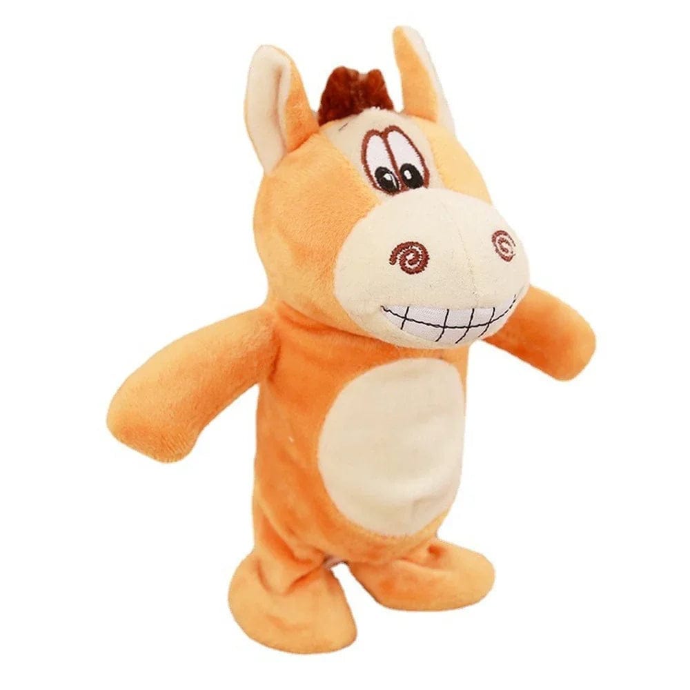Pavoco Stofftiere & Plüschspielzeug Laufendes Pferd Interaktives Kuscheltier für Kinder sprechend singend weich
