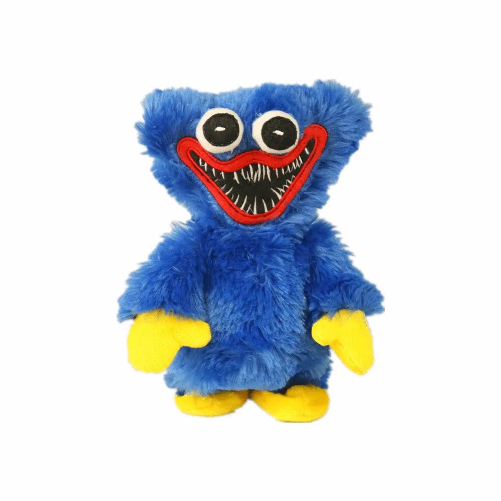 Pavoco Stofftiere & Plüschspielzeug Monster - blau Interaktives Kuscheltier für Kinder sprechend singend weich