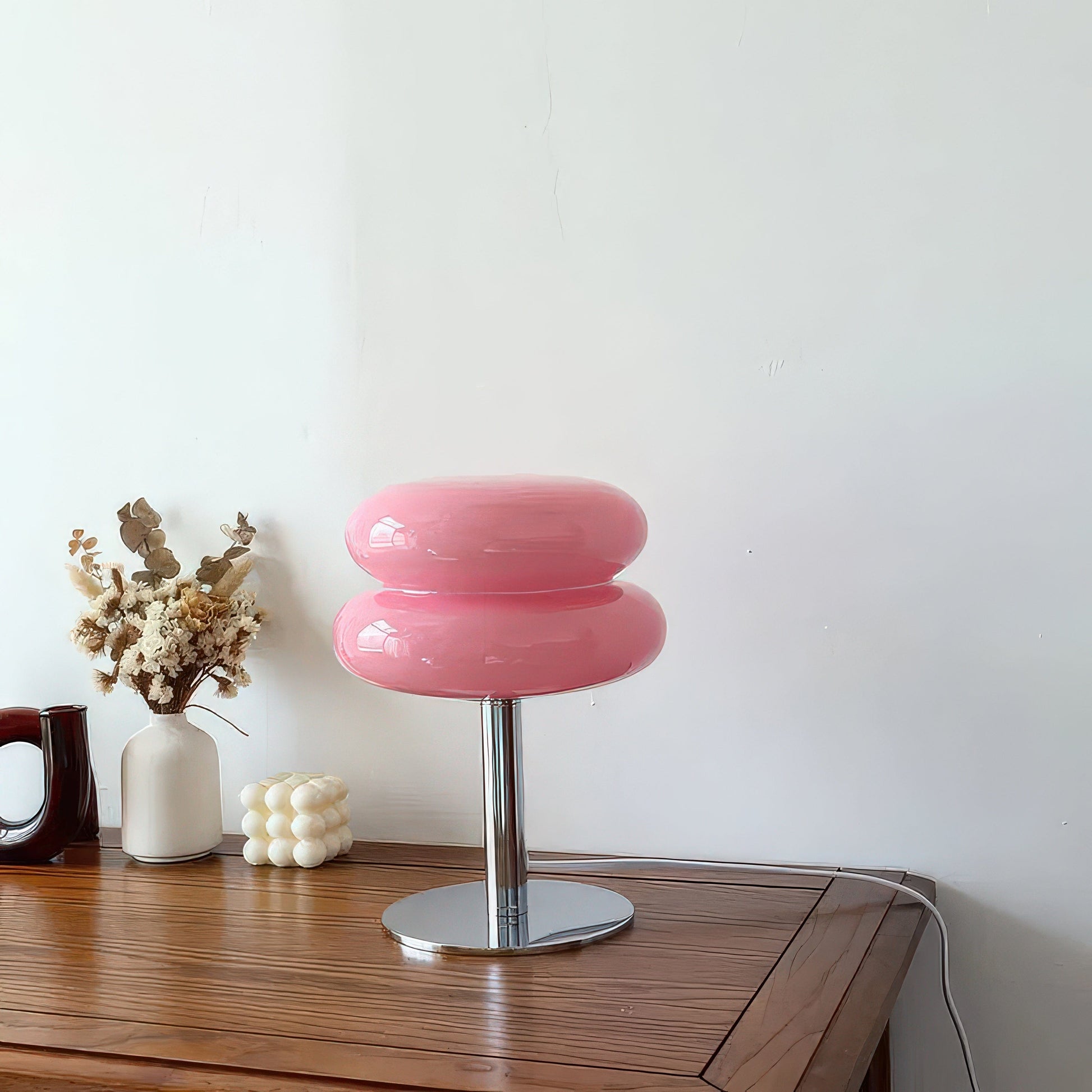 Pavoco Tischlampen Rosa Serene | dimmbare Tischlampe für Home modern