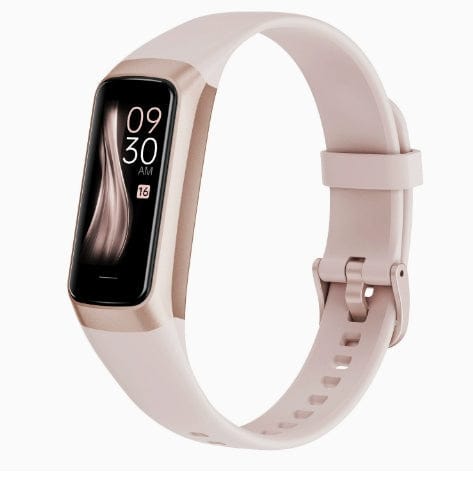 Pavoco Tragbare Technologie Goldrosa Wasserdichte Kinder Smartwatch mit Schrittzähler für Jungen und Mädchen aktiv gesund