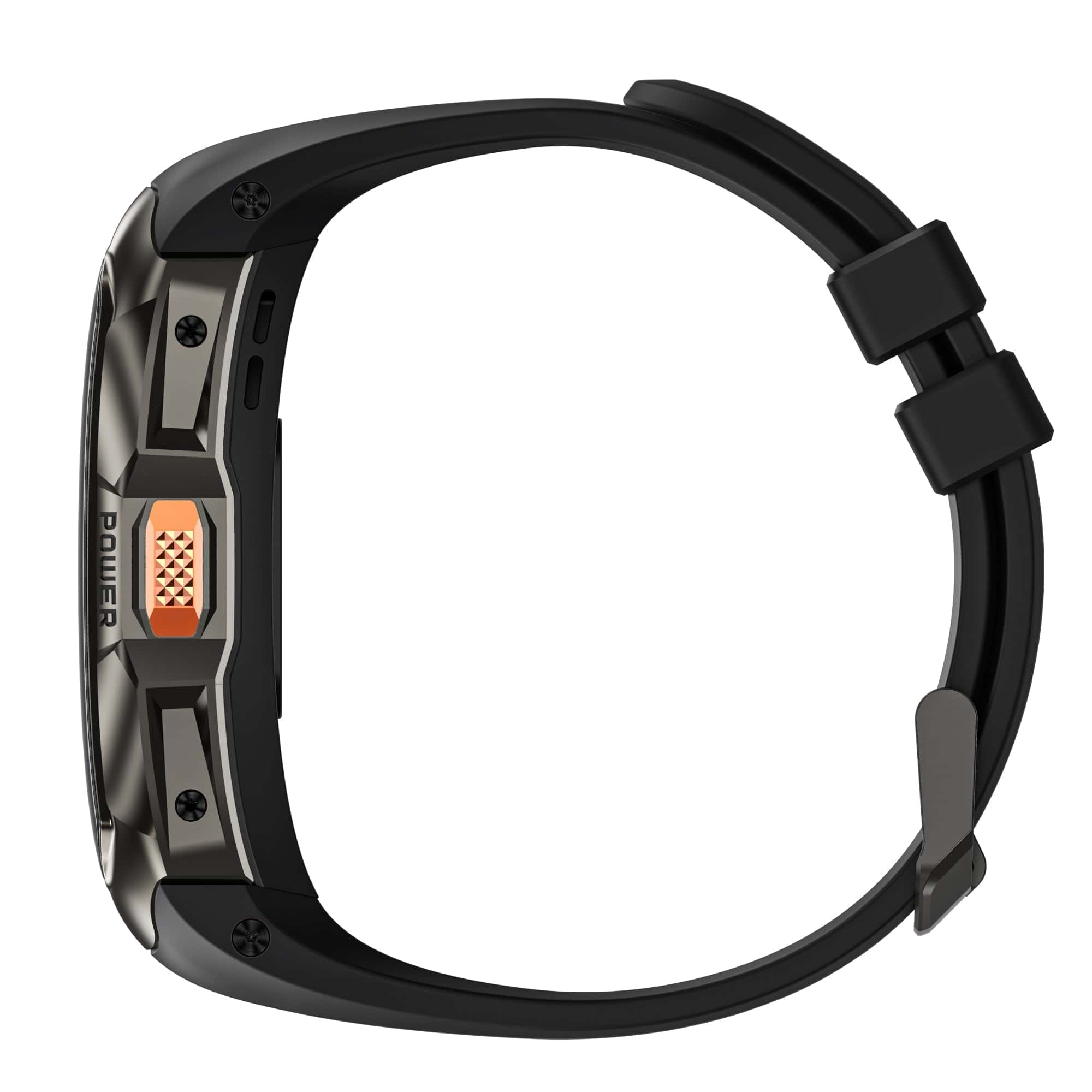 Pavoco Tragbare Technologie Robuste Smartwatch für Unisex wasserdicht Militärqualität AMOLED 170 Sportmodi