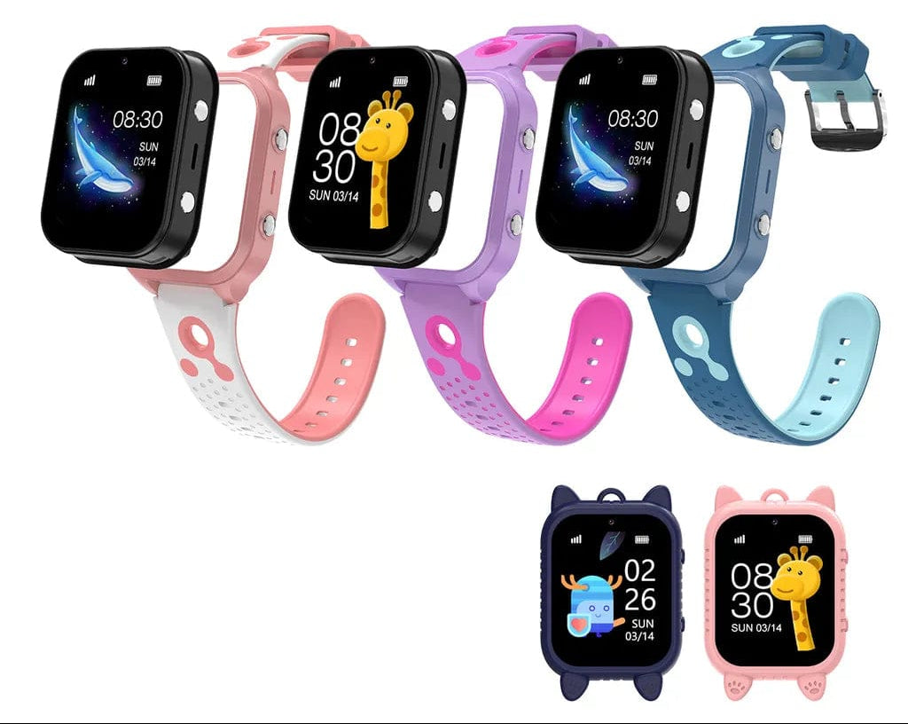 Pavoco Tragbare Technologie Sicherheits Smartwatch für Kinder GPS Kommunikation SOS Funktion