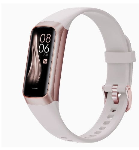 Pavoco Tragbare Technologie Weiß Wasserdichte Kinder Smartwatch mit Schrittzähler für Jungen und Mädchen aktiv gesund