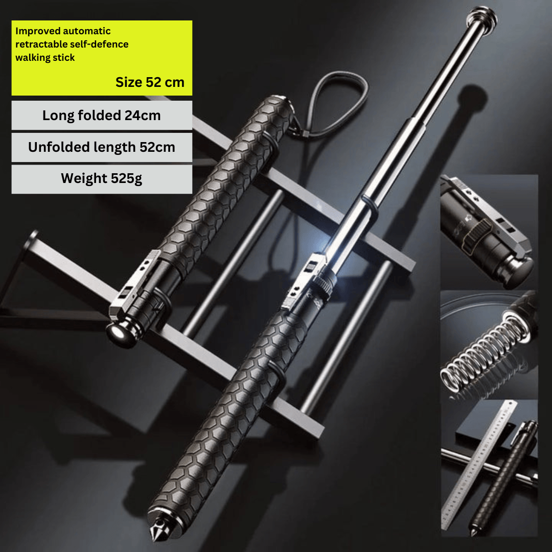 Pavoco Trekkingstöcke Robuster Wanderstock für Unisex leicht tragbar ergonomisch Outdoor Sicherheit