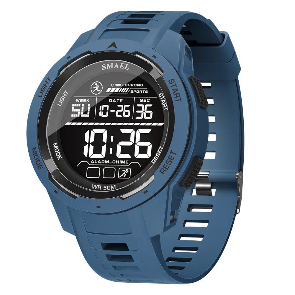 Pavoco Uhren Robuste Sportuhr für Herren digital wasserdicht multifunktional Outdoor