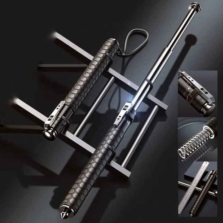 Pavoco Wanderstöcke 65 CM Leichter Wanderstock für kompakt rutschfester Griff Outdoor