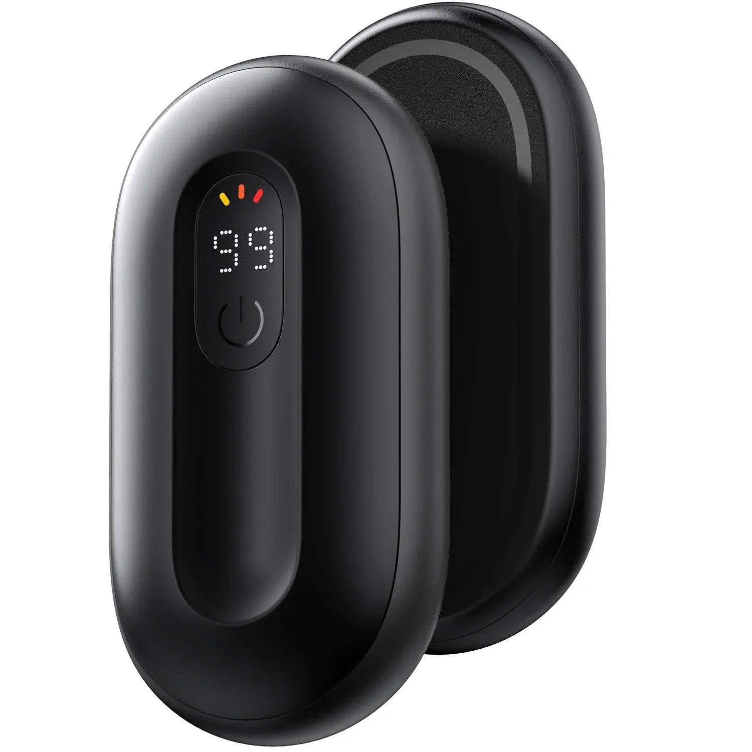 Pavoco Wärmekissen & Wärmer Schwarz - A Wiederverwendbarer elektrischer Handwärmer tragbar 3 Heizstufen magnetisch