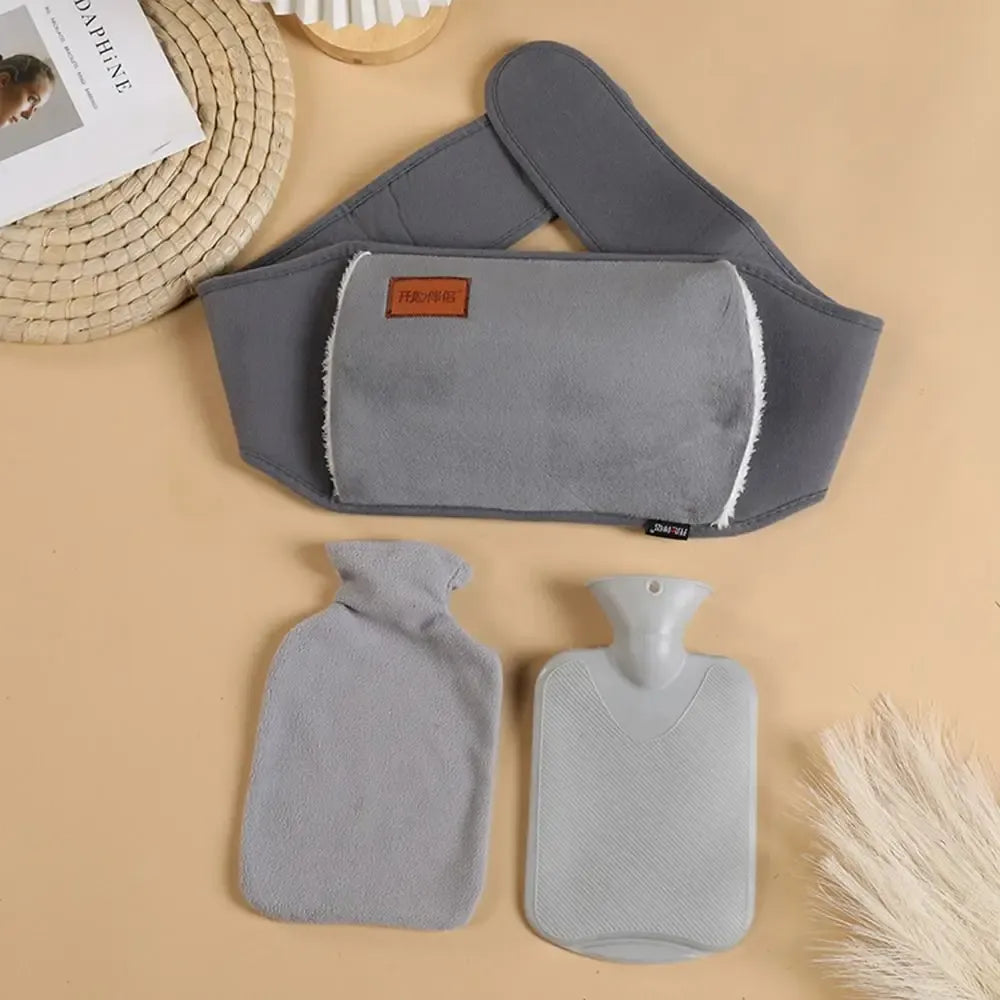 Pavoco Wärmekissen & -wickel 13 Niedlicher Wärmflaschengürtel für Kinder weich mit Plüschbezug ideal für kalte Tage