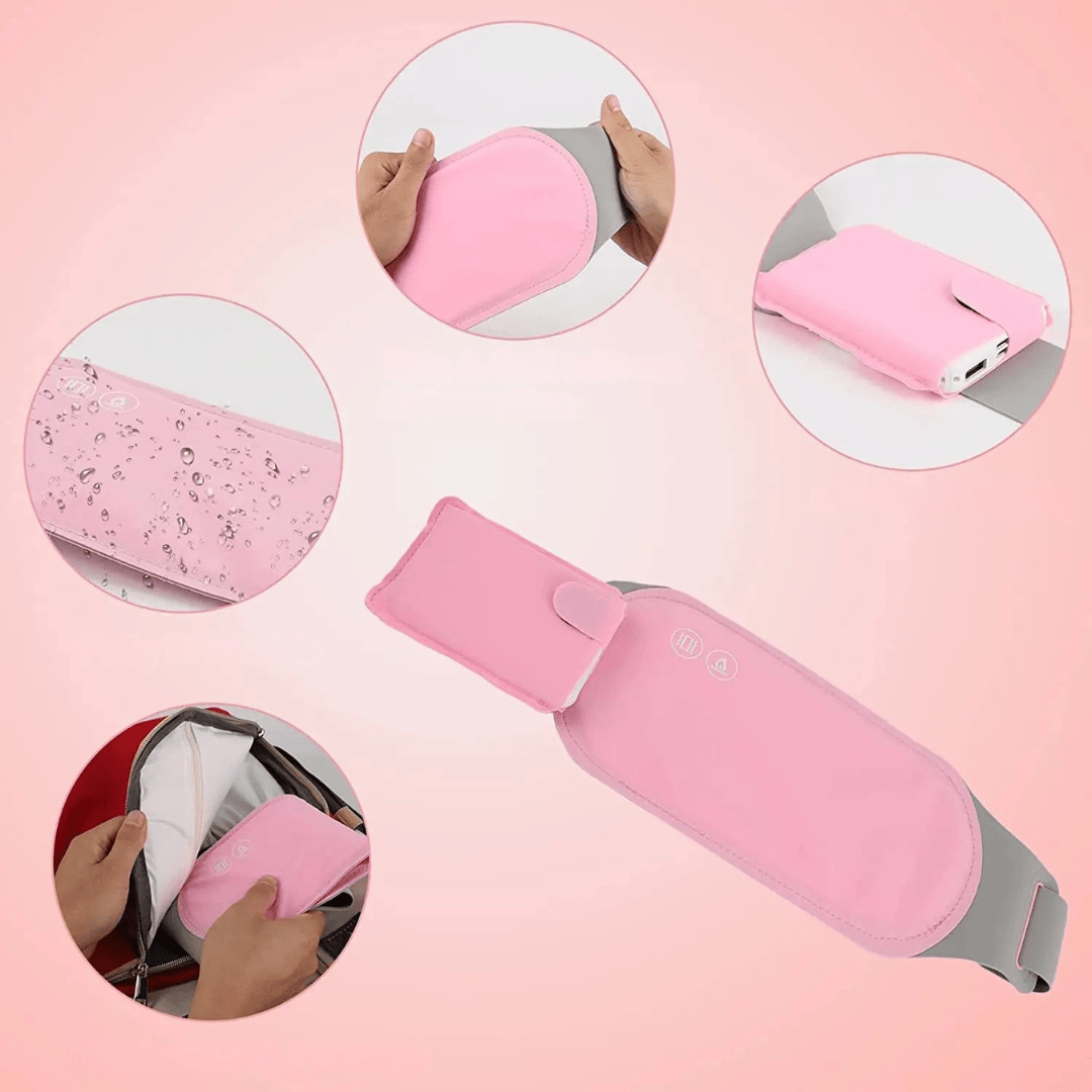 Pavoco Wärmekissen & -wickel Default Wärmendes Heizkissen für Damen flexibel bei Menstruationsschmerzen und Rückenentspannung