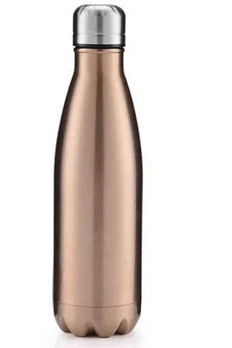 Pavoco Wasserflaschen 750ML / Gold Isolierte Edelstahl Trinkflasche für Unisex doppelwandig BPA-frei für Sport und Freizeit