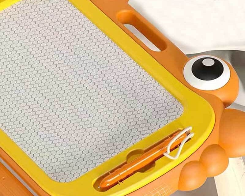 Pavoco Zeichen- und Malutensilien Buntes Magnetisches Zeichenbrett für Kinder kreativ sicher vielseitig mit Zubehör